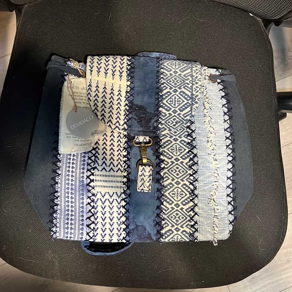 Boho backpack purse